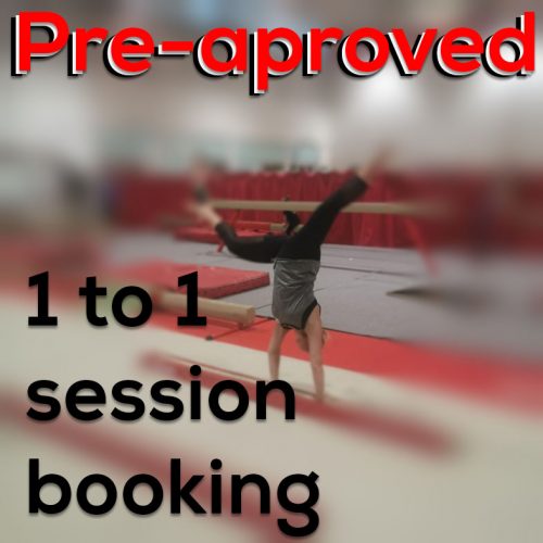 Pre-approved 1-to1 sessions booking