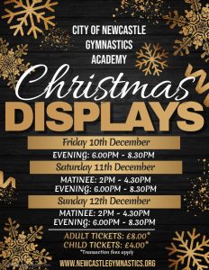 Christmas Display 2021 | City of Newcastle Gymnastics Academy