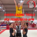 Cheerleading trial bookings
